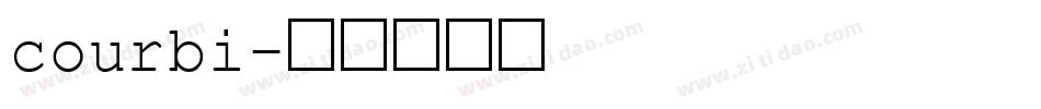 courbi字体转换