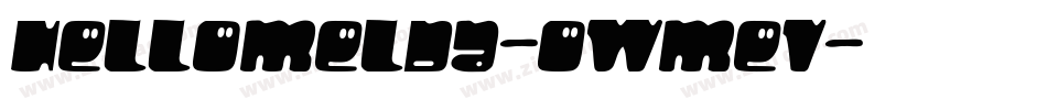 HelloMelda-owMEV字体转换