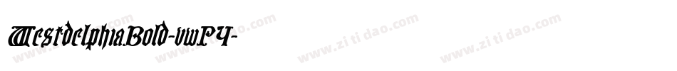 WestdelphiaBold-vwP4字体转换 WestdelphiaBold-vwP4字体转换