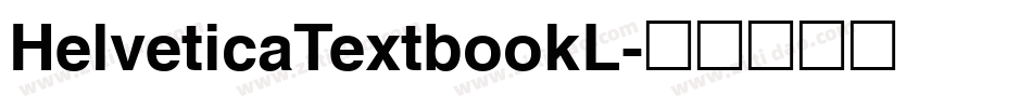 HelveticaTextbookL字体转换