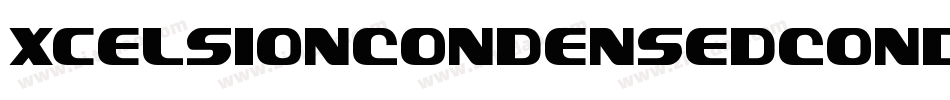 XcelsionCondensedCondensed-ozvz字体转换