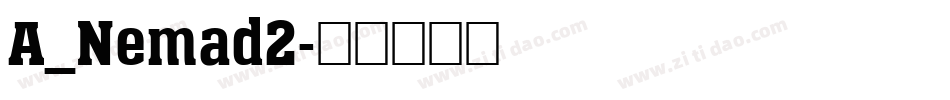 A_Nemad2字体转换