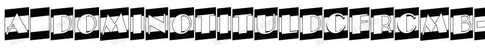 a_DomInoTitulDcFrCmb字体转换