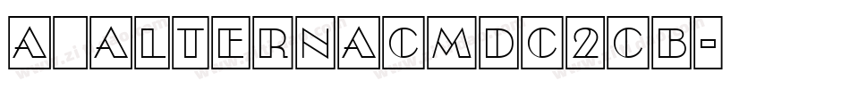 a_AlternaCmDc2Cb字体转换