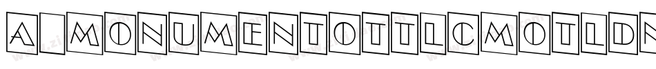a_MonumentoTtlCmOtlDn字体转换