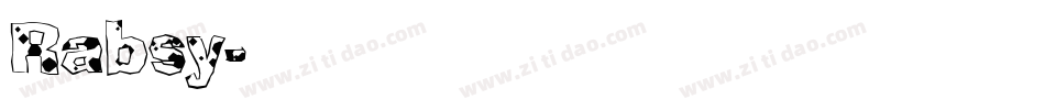 Rabsy字体转换