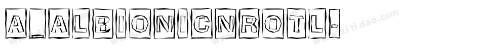 a_AlbionicNrOtl字体转换