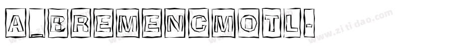 a_BremenCmOtl字体转换