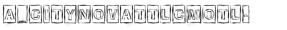 a_CityNovaTtlCmOtl字体转换