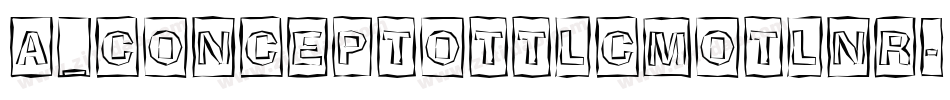 a_ConceptoTtlCmOtlNr字体转换