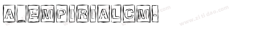 a_EmpirialCm字体转换