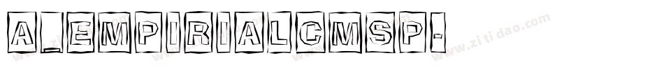 a_EmpirialCmSp字体转换