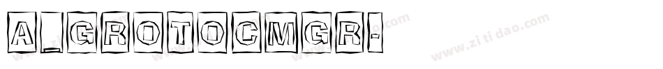 a_GrotoCmGr字体转换