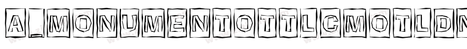 a_MonumentoTtlCmOtlDn字体转换