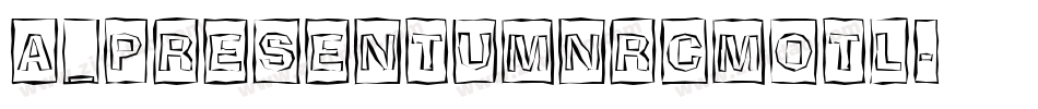 a_PresentumNrCmOtl字体转换