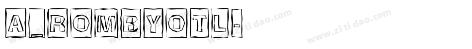a_RombyOtl字体转换