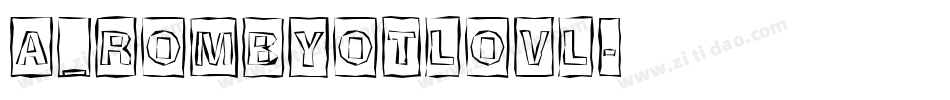 a_RombyOtlOvl字体转换