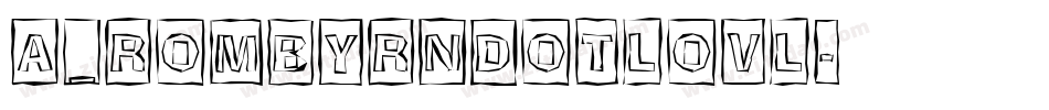 a_RombyRndOtlOvl字体转换