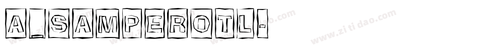 a_SamperOtl字体转换