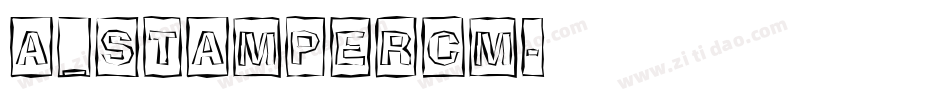 a_StamperCm字体转换