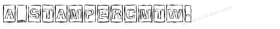 a_StamperCmTw字体转换