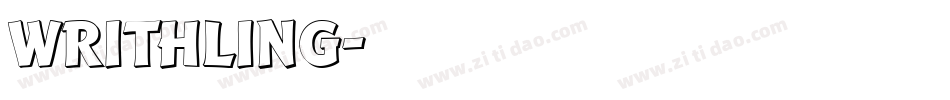 Writhling字体转换