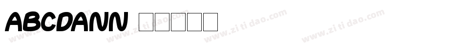 ABCDann字体转换