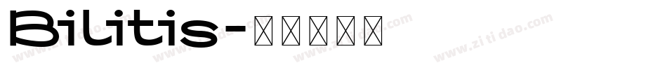 Bilitis字体转换