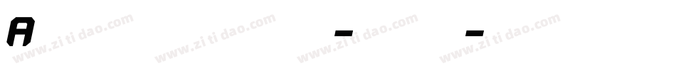 Adrenochrome-lpmd字体转换