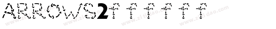 ARROWS2字体转换