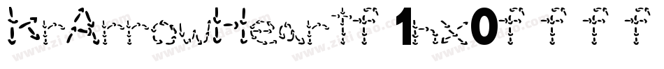 KrArrowHeart-1nx0字体转换