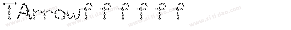 TArrow字体转换