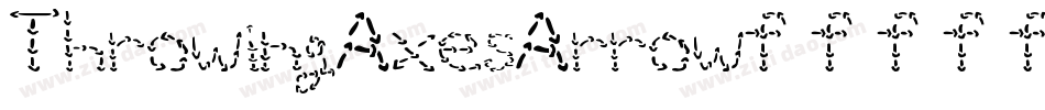 ThrowingAxesArrow字体转换