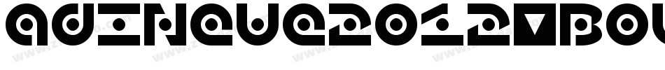 adiNeue2012-Bold字体转换