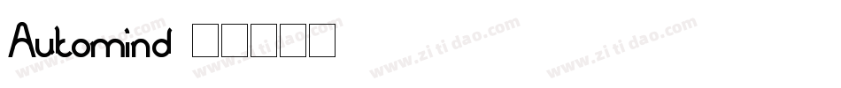 Automind字体转换