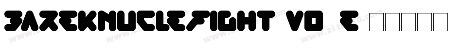 BareKnucleFight-Vo8e字体转换