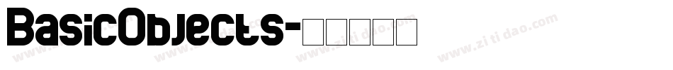 BasicObjects字体转换