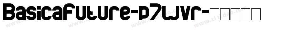 BasicaFuture-p7wvr字体转换