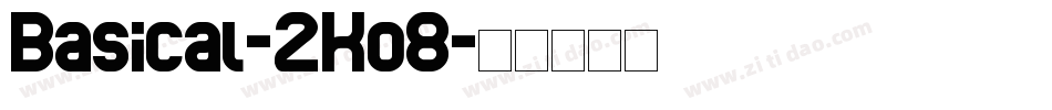 Basical-2Ko8字体转换