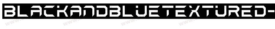 BlackAndBlueTextured-axawo字体转换