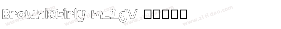 BrownieGirly-mL1gV字体转换