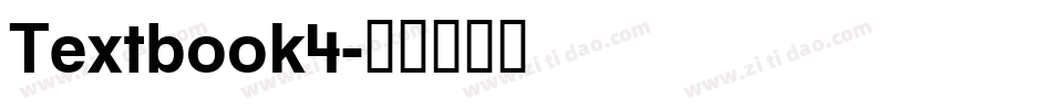 Textbook4字体转换