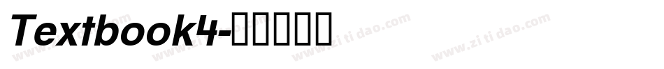 Textbook4字体转换