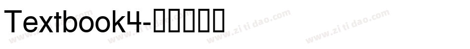 Textbook4字体转换