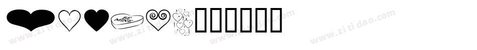 Hearts字体转换