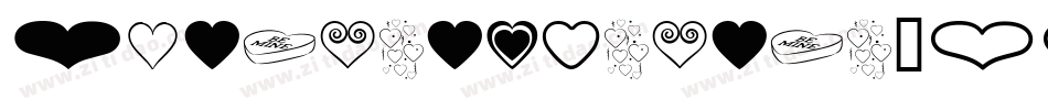 HeartsAndStars-yyp5字体转换