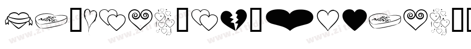 KR-Lots-of-Hearts字体转换