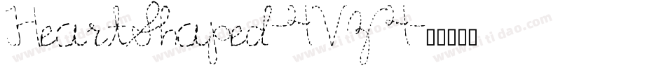 HeartShaped-4VZ4字体转换