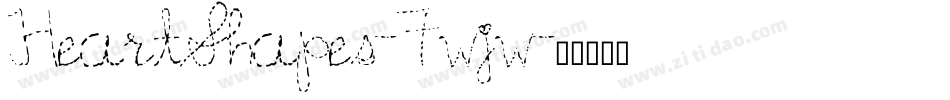 HeartShapes-7wjw字体转换
