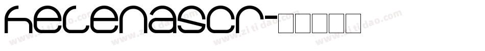 helenascr字体转换